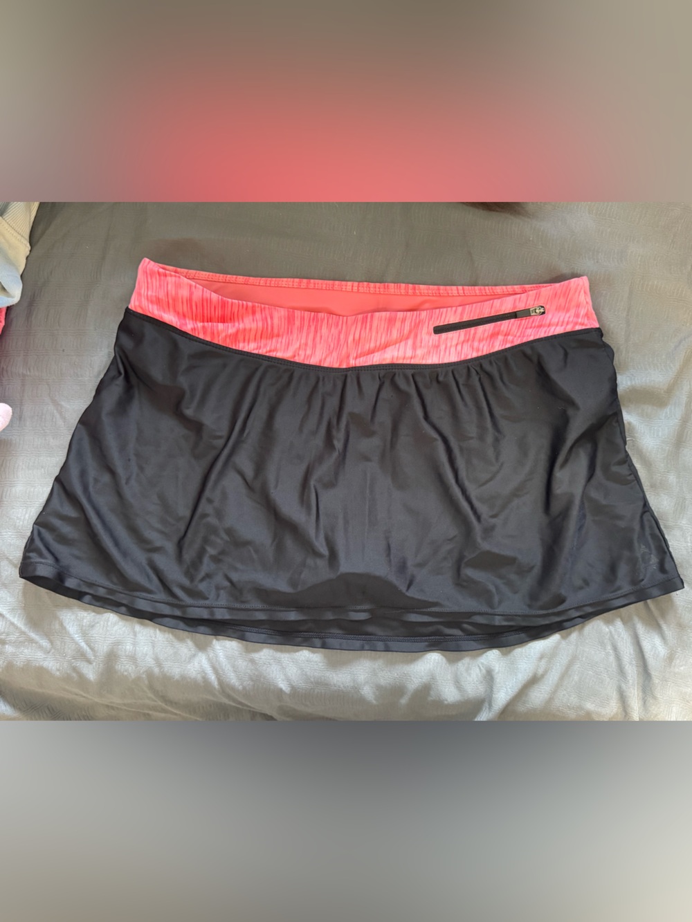 Gerry Weber Black Skort with Pink Waistband